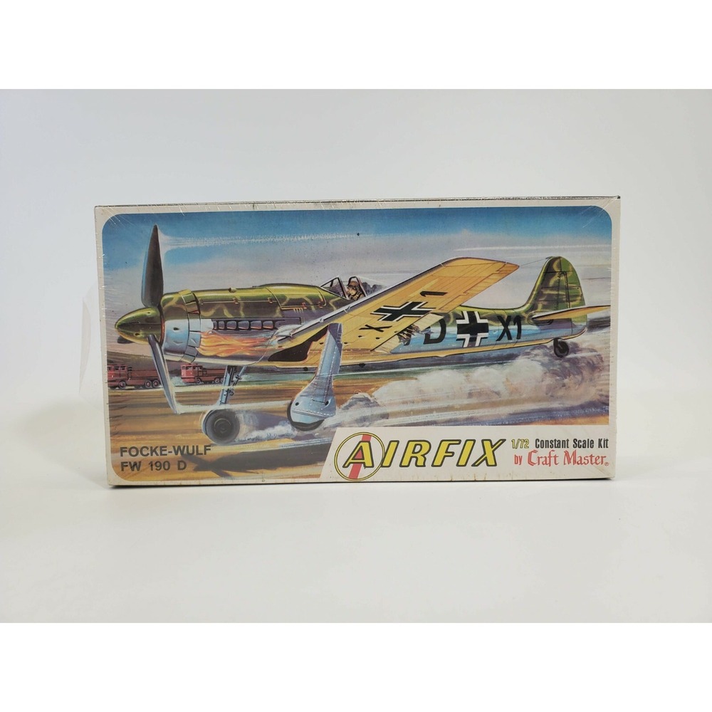 VTG Airfix Craft Master 1223-50 Focke-Wulf FW‎ 190 D 1/72 Scale Model Kit NEW